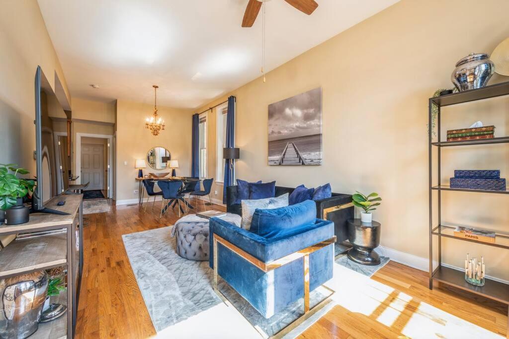Lovely 2 Bed 3 Miles From Dt W Free Parking 芝加哥 外观 照片